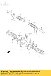 Aquí puede pedir soporte comp. F de Suzuki , con el número de pieza 4351013FA0EE3: