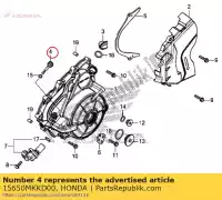 15650MKKD00, Honda, oliepeil meter honda  1000 1100 2018 2019 2020, Nieuw