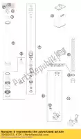 35480453, KTM, tubo exterior l = 425 ktm sx sxs 50 2012 2014 2015 2016, Nuevo