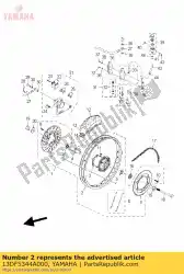 Tutaj możesz zamówić obr? Cz od Yamaha , z numerem części 13DF5344A000: