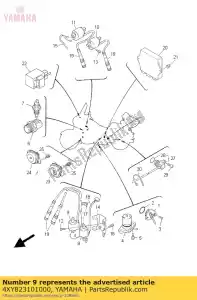 yamaha 4XY823101000 ignition coil assy - Bottom side