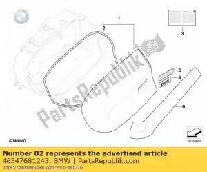 bmw 46547681243 guarnizione - Il fondo