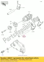 490471056, Kawasaki, asta-shift, l = 106,7 kawasaki klr  d klx r e s ninja sl z krt edition t bx250 a abs b br250 f es g sf w kl250 klr250 klx250 klx250r klx300r tracker 250sl z250sl klx250s 250 300 125 , Nuovo