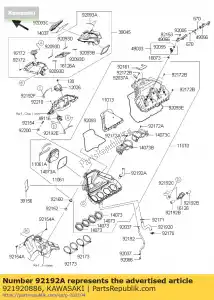 kawasaki 921920886 tube zx1000jbf - Il fondo