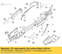 97504300EV, Piaggio Group, lh grip     , New