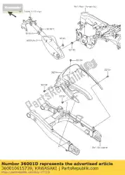 Here you can order the cover-side,m. F. S. Black from Kawasaki, with part number 360010615739: