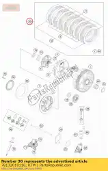 Here you can order the clutch kit 350 exc-f 12-15 from KTM, with part number 78132010110: