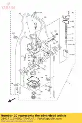 Qui puoi ordinare ago da Yamaha , con numero parte 28414116H600: