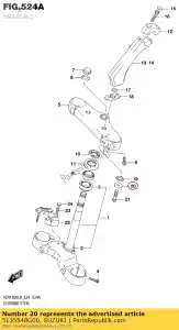 suzuki 5135548G00 onderlegring - Onderkant