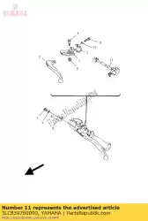 Tutaj możesz zamówić w?? Cznik, klamka 1 od Yamaha , z numerem części 3LC839760000: