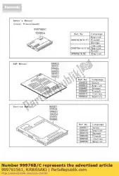 Here you can order the owner's manual,en/fr/ge, klx25 from Kawasaki, with part number 999761561: