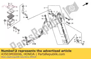 honda 43503MJ0006 conector - Lado inferior