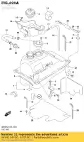 4454114F00, Suzuki, coussin, carburant ta suzuki an burgman z a za  s an250 an400s an400z an400aza an400zza an400 an400a 400 250 , Nouveau