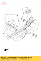 20S147100000, Yamaha, conjunto silencioso 1 yamaha xj 600 2009 2010, Novo