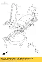 4514838B01, Suzuki, coussin, siège suzuki vs 1400 1988 1989 1990 1991 1992 1993 1994 1995 1996 1997 1998 1999 2000 2001 2002 2003, Nouveau