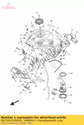 Aquí puede pedir depósito de combustible comp. De Yamaha , con el número de pieza B672411000P0: