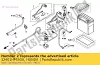 32401HP5A50, Honda, câble, relais batt honda trx420fe fourtrax rancher 4x4 es rancer trx500fe foretrax foreman 420 500 , Nouveau