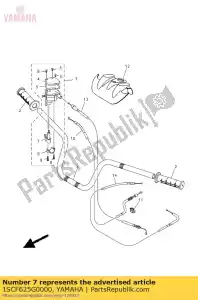 yamaha 1SCF625G0000 leva, acceleratore - Il fondo