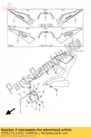 5EB2173L1000, Yamaha, conjunto gráfico 1 yamaha yzf r 600 6, Nuevo