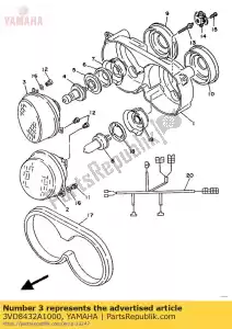 Yamaha 3VD8432A1000 zestaw soczewek - Dół