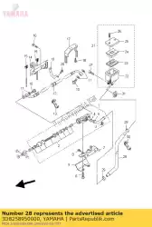 slang, reservoir van Yamaha, met onderdeel nummer 3D8258950000, bestel je hier online: