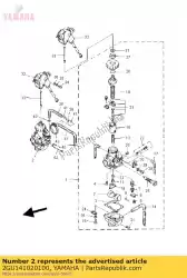 Aqui você pode pedir o carburador assy 2 em Yamaha , com o número da peça 2GU141020100: