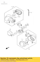 3562931F60, Suzuki, plaque, tur avant suzuki gsf sfv 650 1250 2009 2010 2011 2012 2014 2015, Nouveau