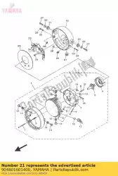 Tutaj możesz zamówić przelotka od Yamaha , z numerem części 904801601400: