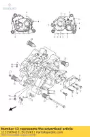 1132909410, Suzuki, plaat, oliestraal c suzuki lt f lt z 250 2002 2003 2004 2005 2006 2007 2008 2009 2010 2011 2012 2014, Nieuw