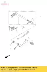 Qui puoi ordinare pedale da Yamaha , con numero parte 5D7E81112000: