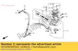 Here you can order the boot from Honda, with part number 45504KB9960: