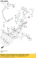 1431015J00H01, Suzuki, Nadwozie, t?umik suzuki  gsx r 750 2011 2012 2014 2015 2016 2017 2018 2019, Nowy