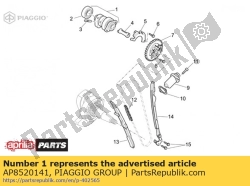 Aprilia AP8520141, Nokkenas cpl., OEM: Aprilia AP8520141