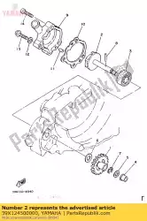 Tutaj możesz zamówić zespó? Wa? U wirnika od Yamaha , z numerem części 39X124500000: