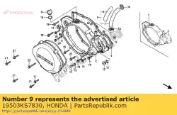 Aqui você pode pedir o nenhuma descrição disponível no momento em Honda , com o número da peça 19503KS7830: