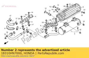 honda 18310HN7000 geen beschrijving beschikbaar op dit moment - Onderkant