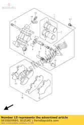 pad & shim set van Suzuki, met onderdeel nummer 5910009890, bestel je hier online: