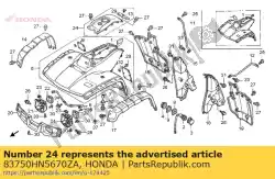 Ici, vous pouvez commander le couvercle assy., réservoir de carburant à auprès de Honda , avec le numéro de pièce 83750HN5670ZA: