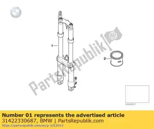 bmw 31422330687 przedni widelec kompletny - obraz 16 z 16