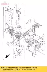 pakking, vlotterkamer van Yamaha, met onderdeel nummer 3XW149840000, bestel je hier online: