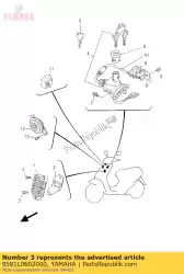 Here you can order the bolt, flange from Yamaha, with part number 9581L0602000: