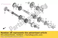 961206204000, Honda, B / brg rad n / com honda cr  r r2 cr80r cr80r2 80 , Nuovo