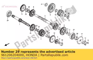 Honda 961206204000 b / brg rad n / com - Il fondo