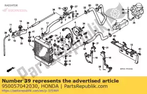 Honda 950057042030 tubo 7x420 - Lado inferior