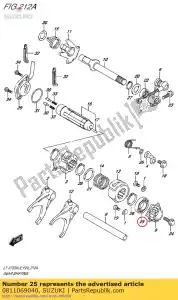 suzuki 0811069040 lager - Onderkant