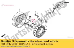 honda 90116375000 bolt, socket, 6x38 - Bottom side