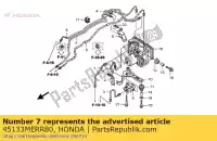 45133MERR80, Honda, pijp comp. c, fr. rem honda cbf 600 2008 2009 2010, Nieuw