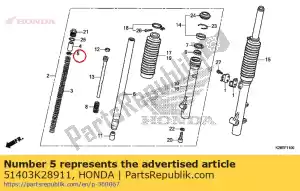 honda 51403K28911 no description available - Bottom side