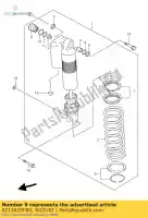 6213029F00, Suzuki, ?ruba, wtyczka suzuki dr z 400 2000 2001 2002 2003 2004, Nowy