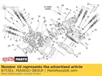 875361, Piaggio Group, Waterafvoer unie aprilia  caponord dorsoduro shiver zd4rab00, zd4rad00 zd4rag00 zd4sm000, zd4sma00, zd4smc00, zd4smc01 zd4tv000, zd4tv001, zd4tva00, zd4tva01, zd4tvc00,  zd4vk000, zd4vka, zd4vk001, zd4vka01 zd4vkb000, zd4vkb001, zd4vkb003, zd4vkb00x, zd4vkb009 zd4vku00 75, Nieuw